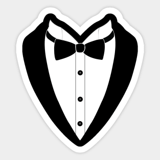 The Tuxedo Sticker